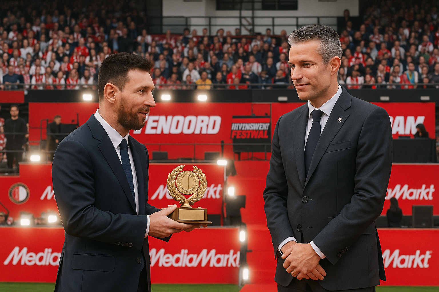 “Is Feyenoord hier echt klaar voor?” In Wat Wellicht De Meest Historische Transfer in de Nederlandse Voetbalgeschiedenis Wordt, Schudt Feyenoord De Voetbalwereld Op Met Een Gedurfde Intentieverklaring — ‘WIJ GAAN VOOR MESSI!…