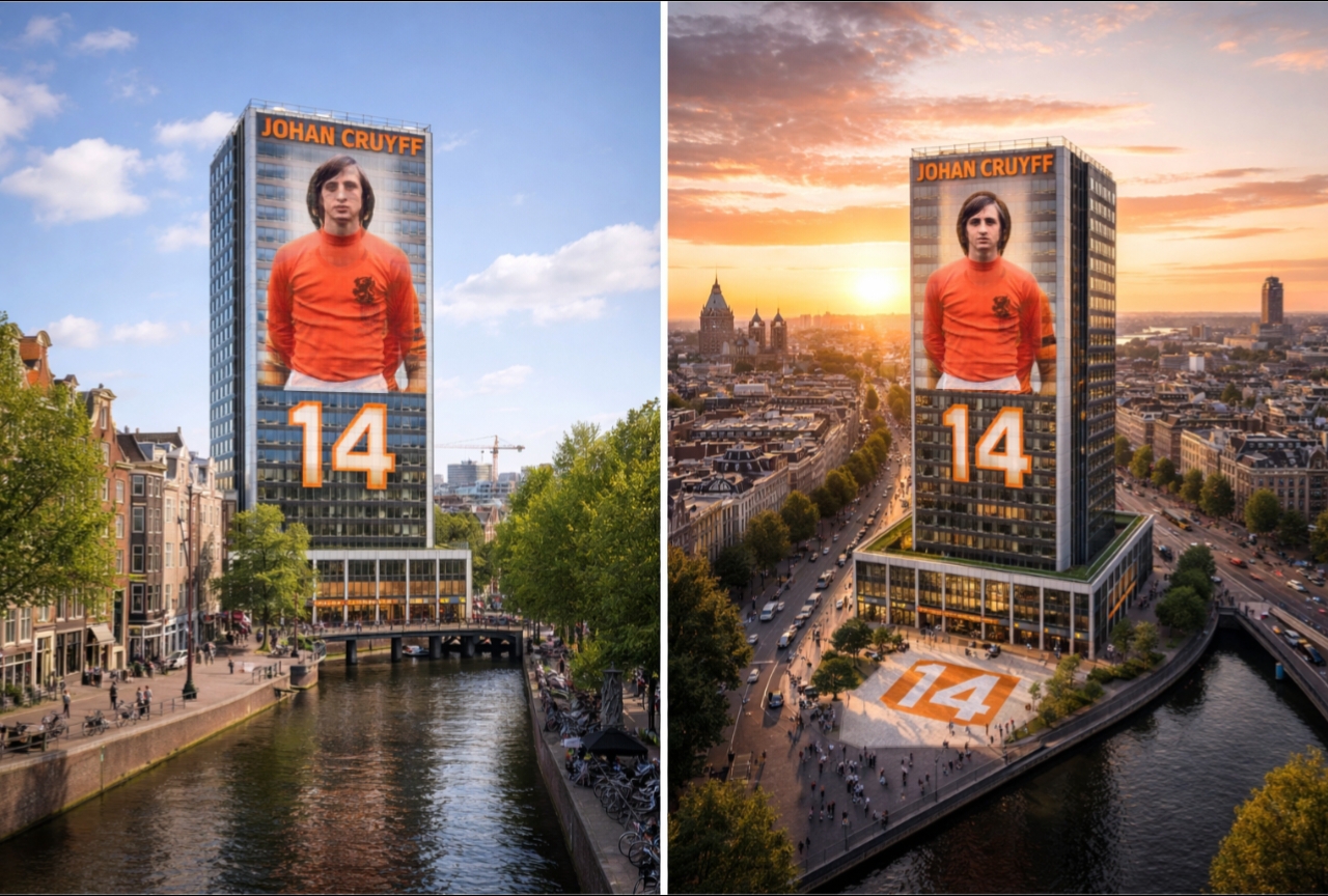 Iconisch Wereldwonder Onthuld: Ultra-Modern 5-Sterren Johan Cruyff…