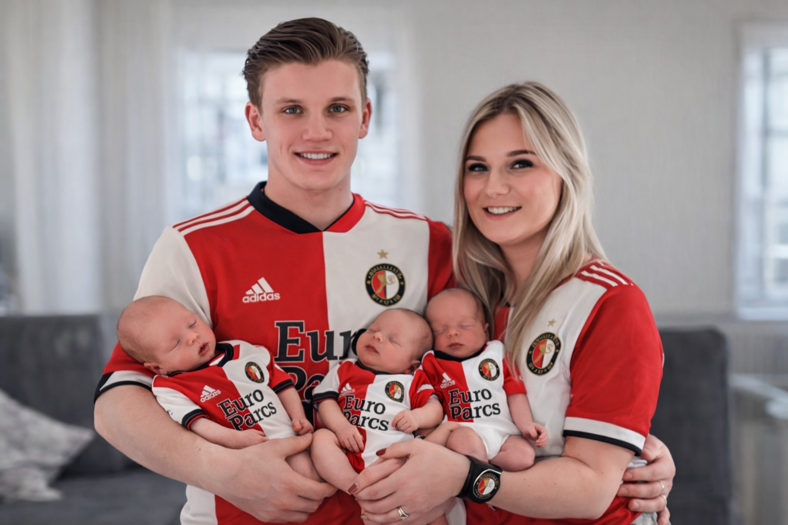 BREAKING NIEUWS: Sem Steijn en zijn vrouw verwelkomen drieling in Rotterdam — grote vreugde overspoelt stad en voetbalwereld