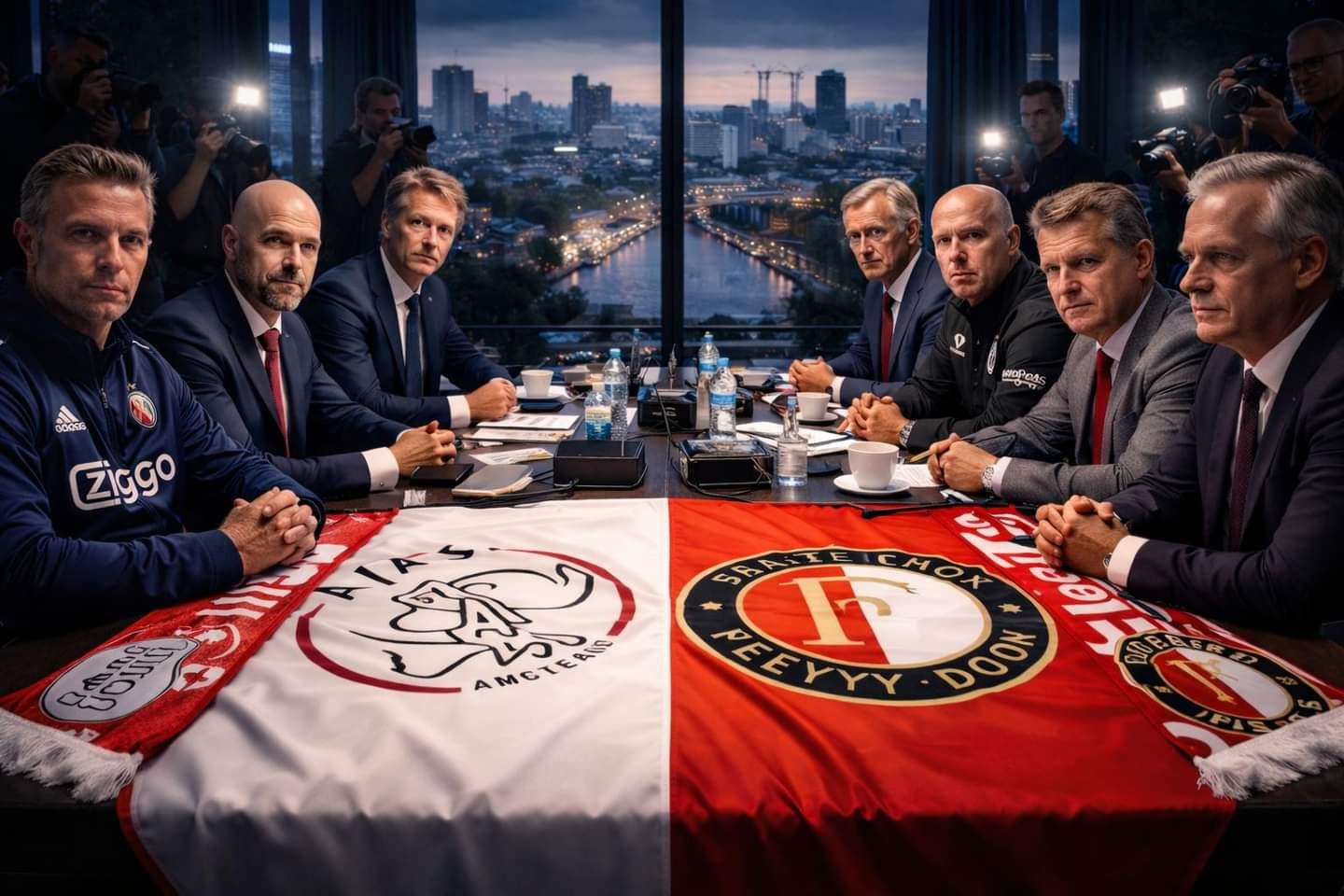 GEHEIME TOPONTMOETING: ROTTERDAM EN AMSTERDAM IN BESLOTEN OVERLEG OVER BESLISSING RONDOM SLEUTELSPELER