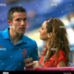 robin-van-persie-talks-to-wife-holland-v-germany-euro-2012-metalist-CA5WW7